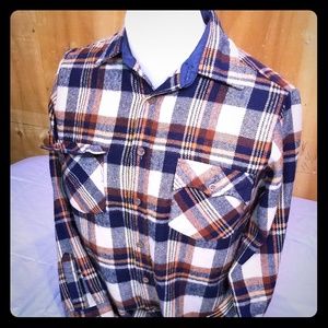 Vintage tailored flannel
